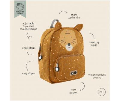 Mochila Trixie GRANDE Mr. Tiger Personalizable