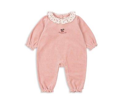 Miffa Monkey with Mellow Rose Ruffles GOTS