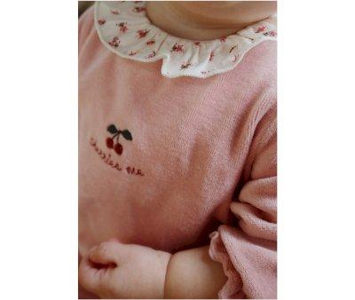 Miffa Monkey with Mellow Rose Ruffles GOTS