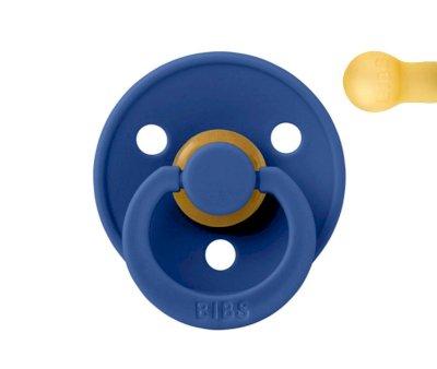 Sucette BIBS Colour Round Cornflower dans un Sac