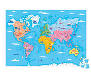 Quebra-cabea Educacional Curiosidades do Mundo