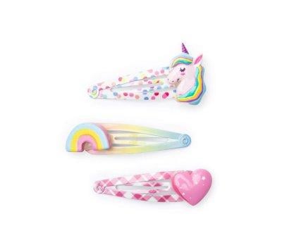 3 Clip Capelli Unicorn Cutie