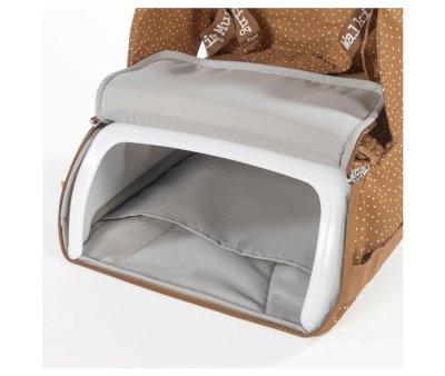 Seggiolone Portatile Pois Poppy Cannela