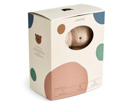 Pack Peluche y Doudou Lillian Rabbit Hamper Mist