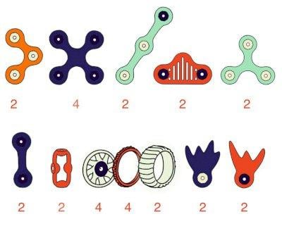 Pack Mars Rovers 30 Pices
