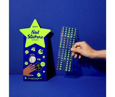 Pegatinas para Uas Glow Good Night