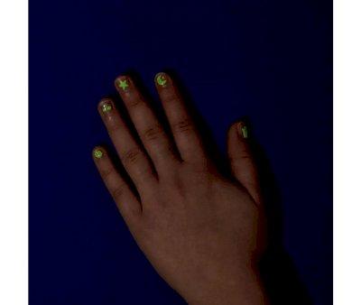Pegatinas para Uas Glow Good Night