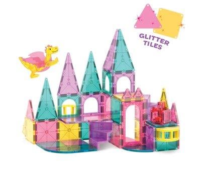 Construo Magna-Tiles Castle DLX + MicroMags