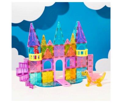 Construo Magna-Tiles Castle DLX + MicroMags