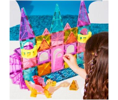 Construo Magna-Tiles Castle DLX + MicroMags