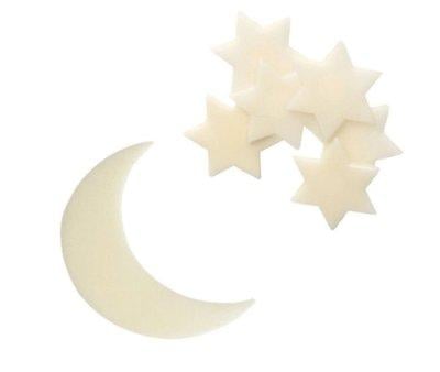 toiles et Lune Phosphorescentes