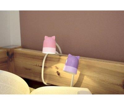 Lampada da Lettura Flessibile Rosa/Lilla