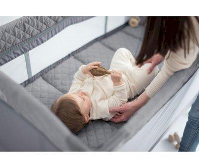 Cuna de Viaje Co-Sleeping Grey