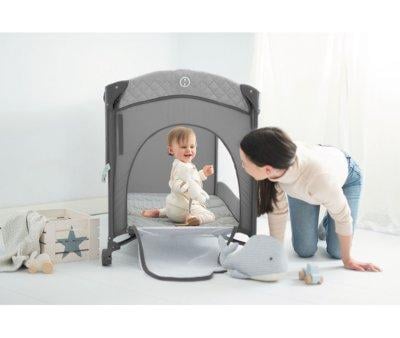 Cuna de Viaje Co-Sleeping Grey