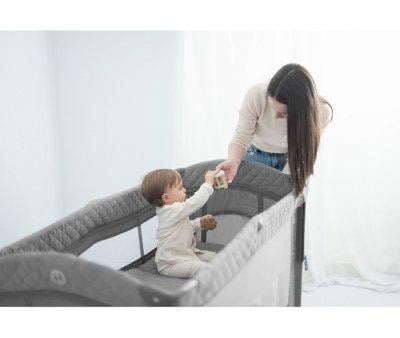 Cuna de Viaje Co-Sleeping Grey