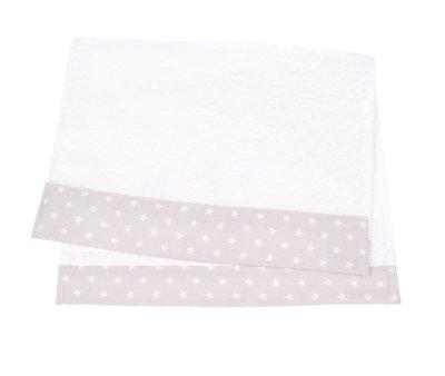 Toalla Guardera Classic Star Gris Personalizable