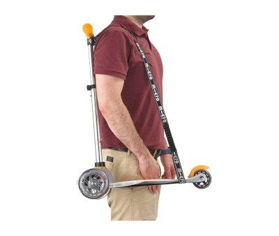 Correa de Transporte Pull&Carry Elstica Reflectante Negra