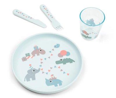 Set Vajilla Foodie Celebration Blue