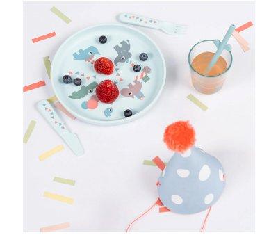 Set Vajilla Foodie Celebration Blue