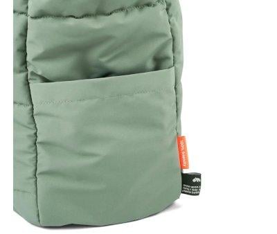 Quilted Green Tote Bag with Changing Mat
