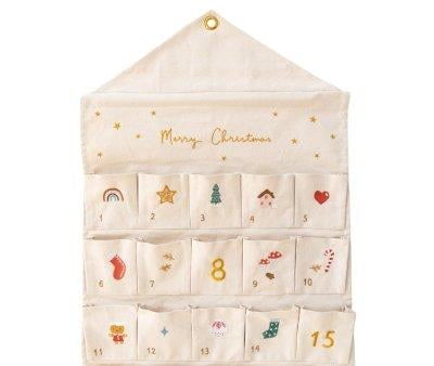Calendario de Adviento Monnka Bordado