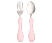 Kit de Talheres Personalizados Pastel Rosa