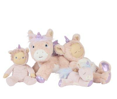 Peluche Binky Baby Unicorn Glitter