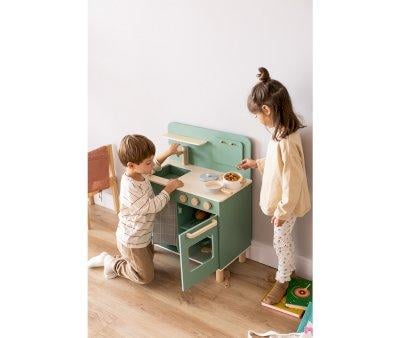 Cocina de Madera Sweden Vintage con Accesorios