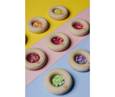 Sensory Donut Rattle Tomatoes