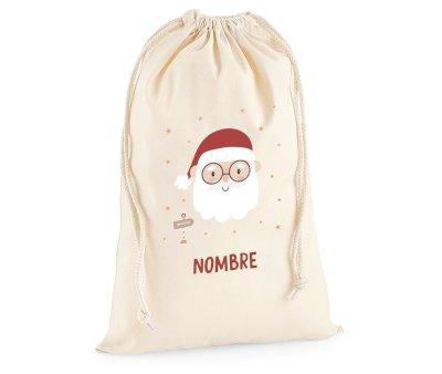 Saco Personalizado NOME  para Pai Natal