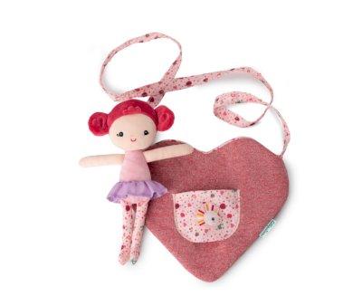 Bambola Aline con Borsa Cuore