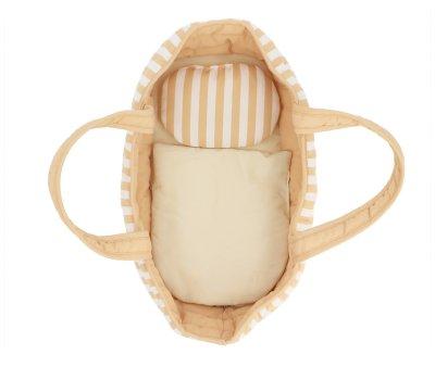 Alcofa de boneca Stripes Caramel