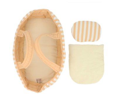 Alcofa de boneca Stripes Caramel