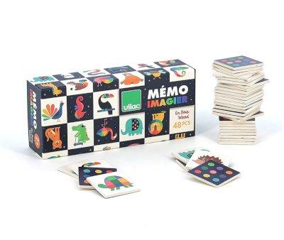 Juego Memo Animales 48 Piezas