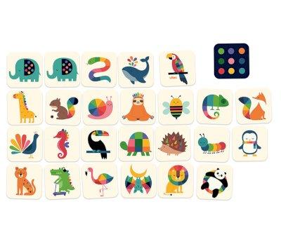 Juego Memo Animales 48 Piezas