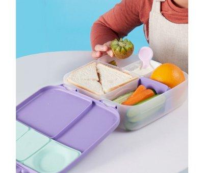 Lunch Box with Lilac Pop Ice Pack