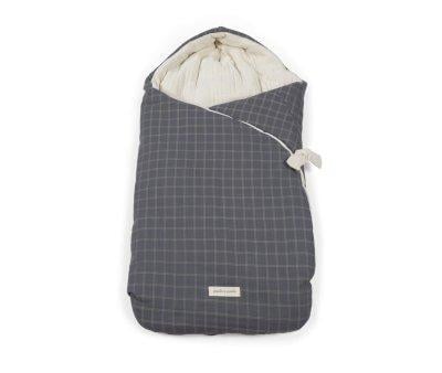 Saco Arrullo Beb con Capucha Tartan