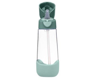 Tritan Bottle with Straw 600 ml Emerald Forest