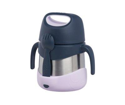 Termo con Cuchara / Tenedor 335 ml Indigo Rose