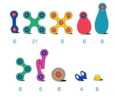 Pack Wheel Creator 72 Piezas