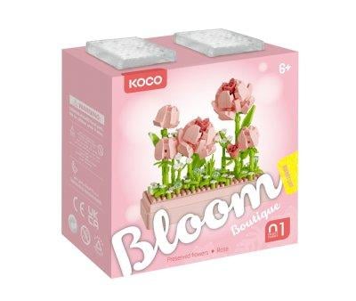 Construccin Mini KOCO Bloom Boutique Preserved Flowers Pink