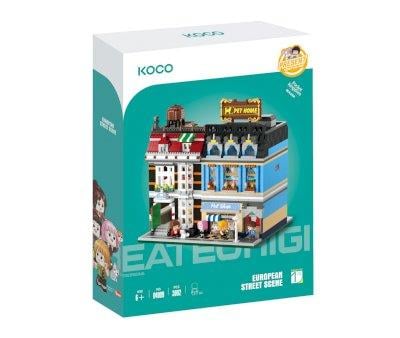 Construccin KOCO European Street Scene 3002 piezas