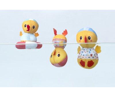 3 Patitos de Bao Aprendiendo a Nadar