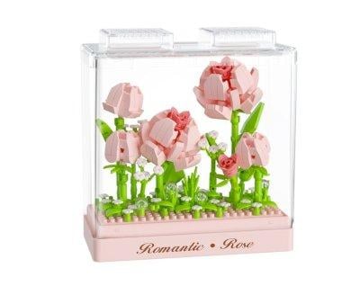 Construccin Mini KOCO Bloom Boutique Preserved Flowers Pink