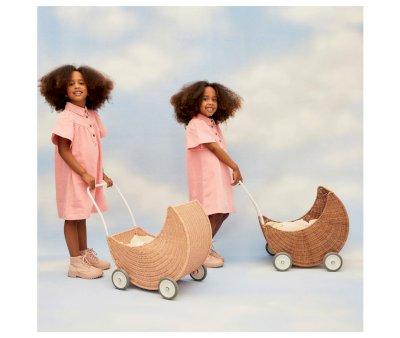 Poussette pour Poupes Moon Strolley Natural