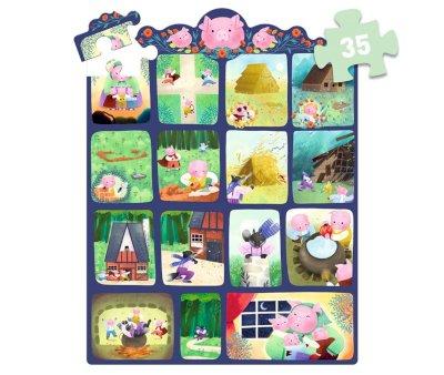 Puzzle Story The Three Little Pigs