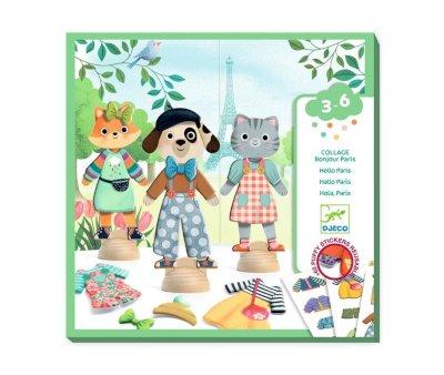 Collage Bonjour Paris