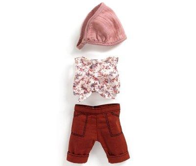 Conjunto para Mueca Pomea Burgundy