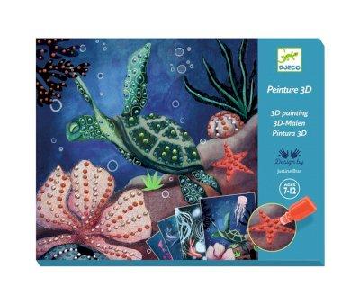 Kit Pintura 3D Mundo Submarino