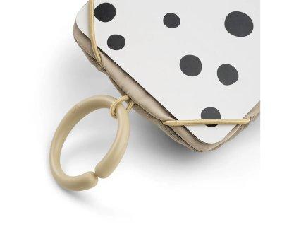 Card Holder with Mirror Deer Friends Sand